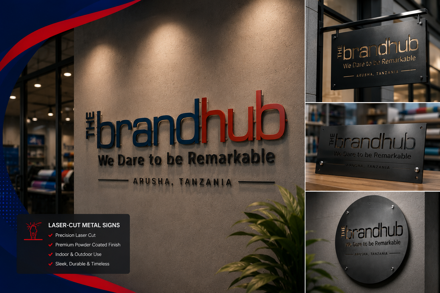 3D signage project